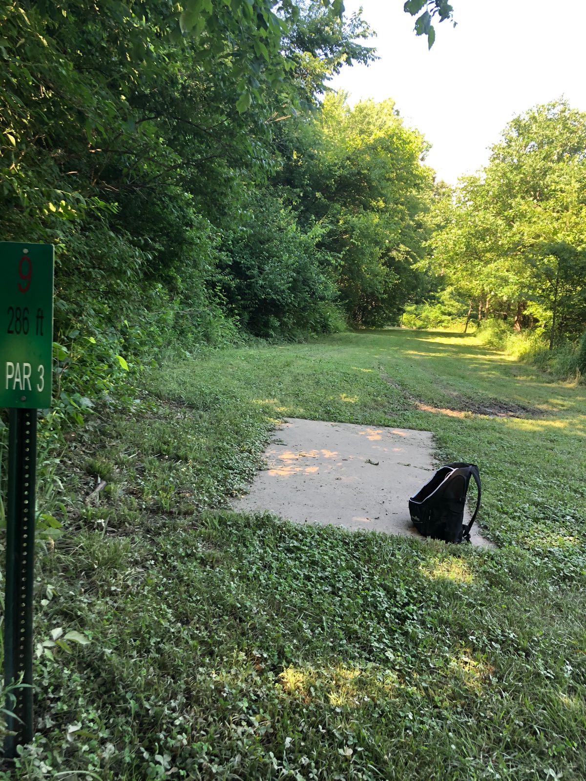 Hole 9 Tee Box
