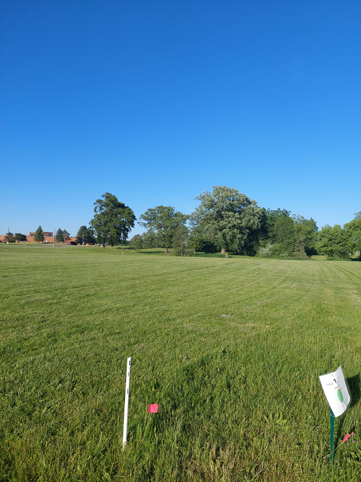 Hole 1 Tee pad