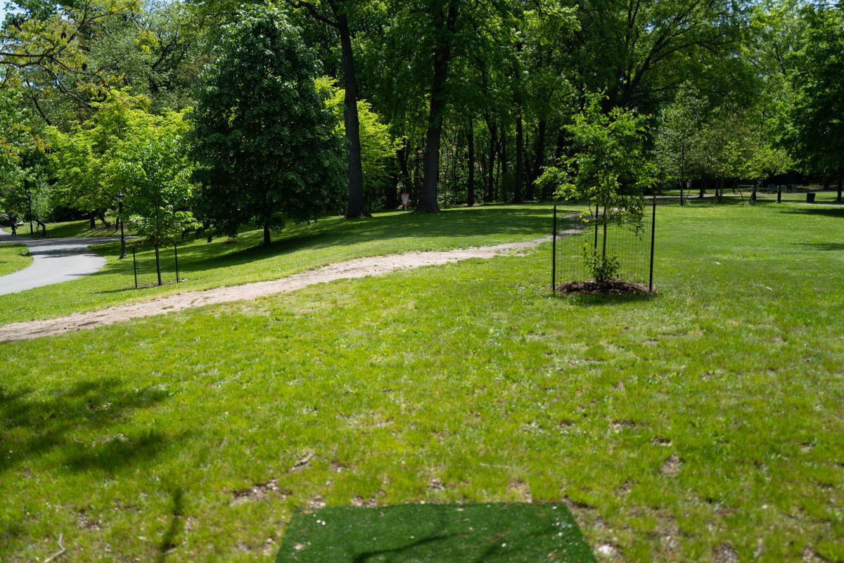 Hole 9 from teepad