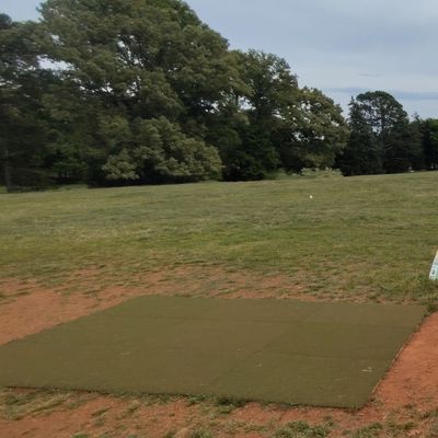 Field used for USDGC Long Distance Competition. First tee (bottom left)