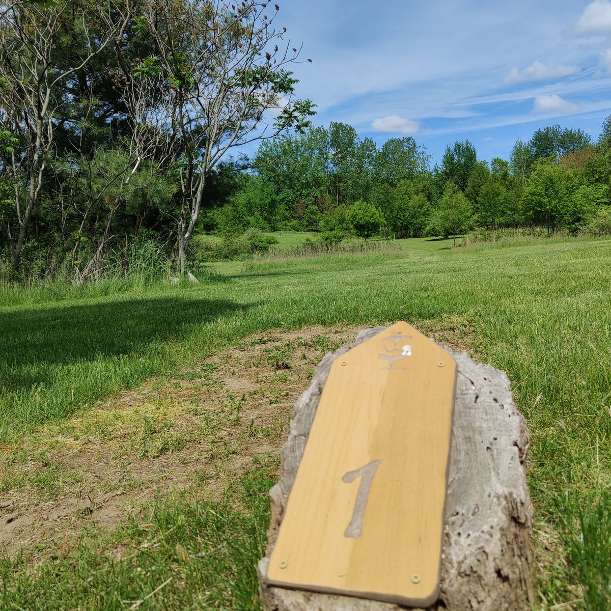 Hole 1 May 2022