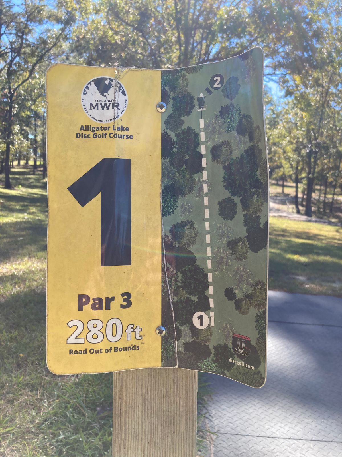 Hole 1 Layout