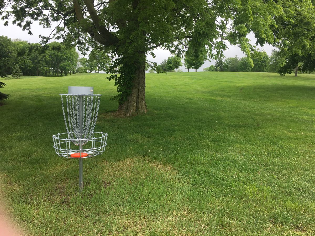 Hole 16 basket