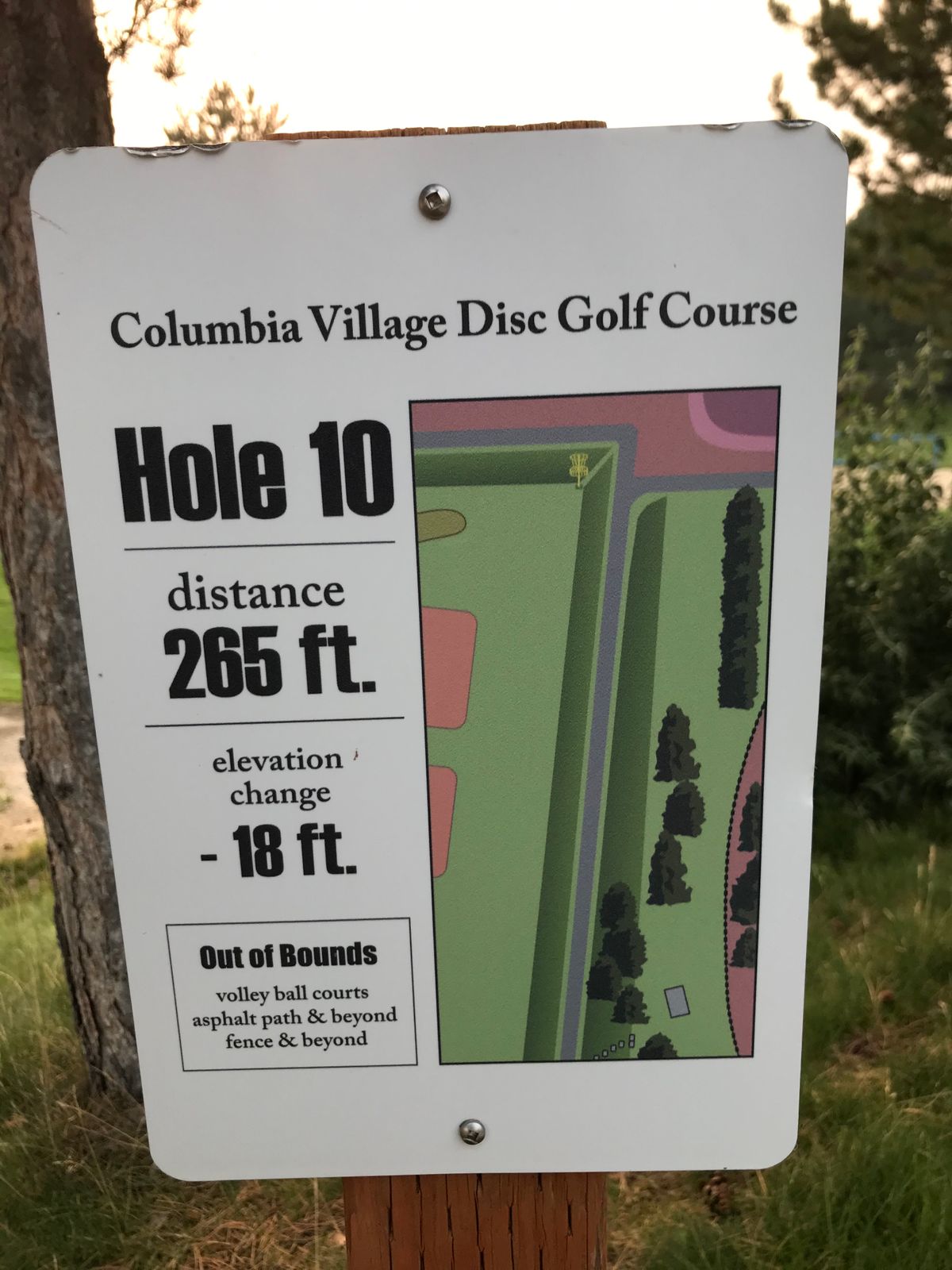 Hole 10 Information