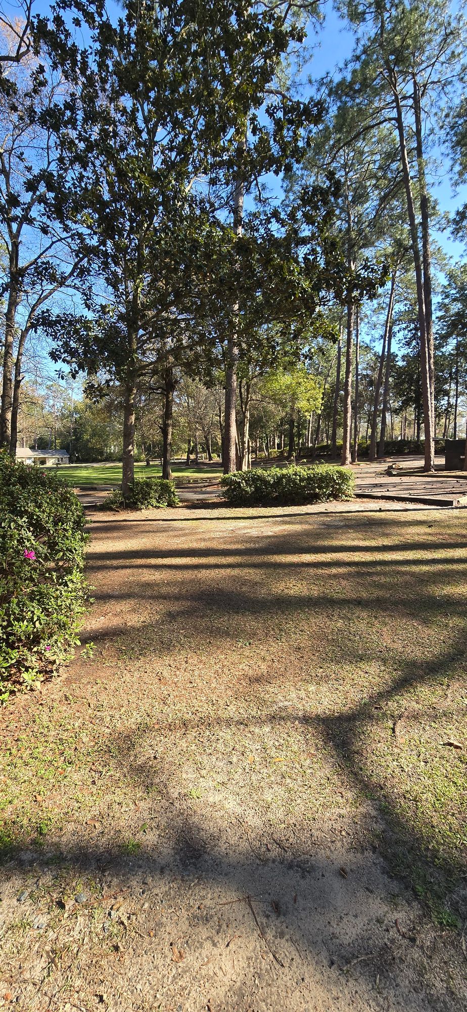 From hole 9 tee pad