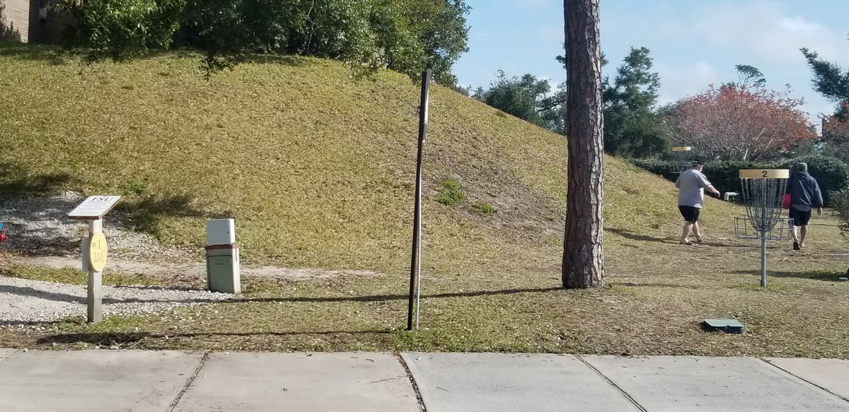 Hole 1 View (and hole 2 pin)