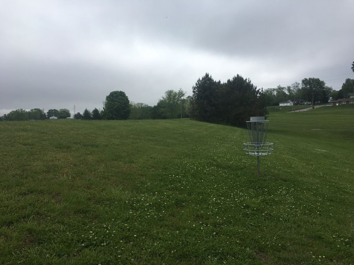 Hole 9 basket