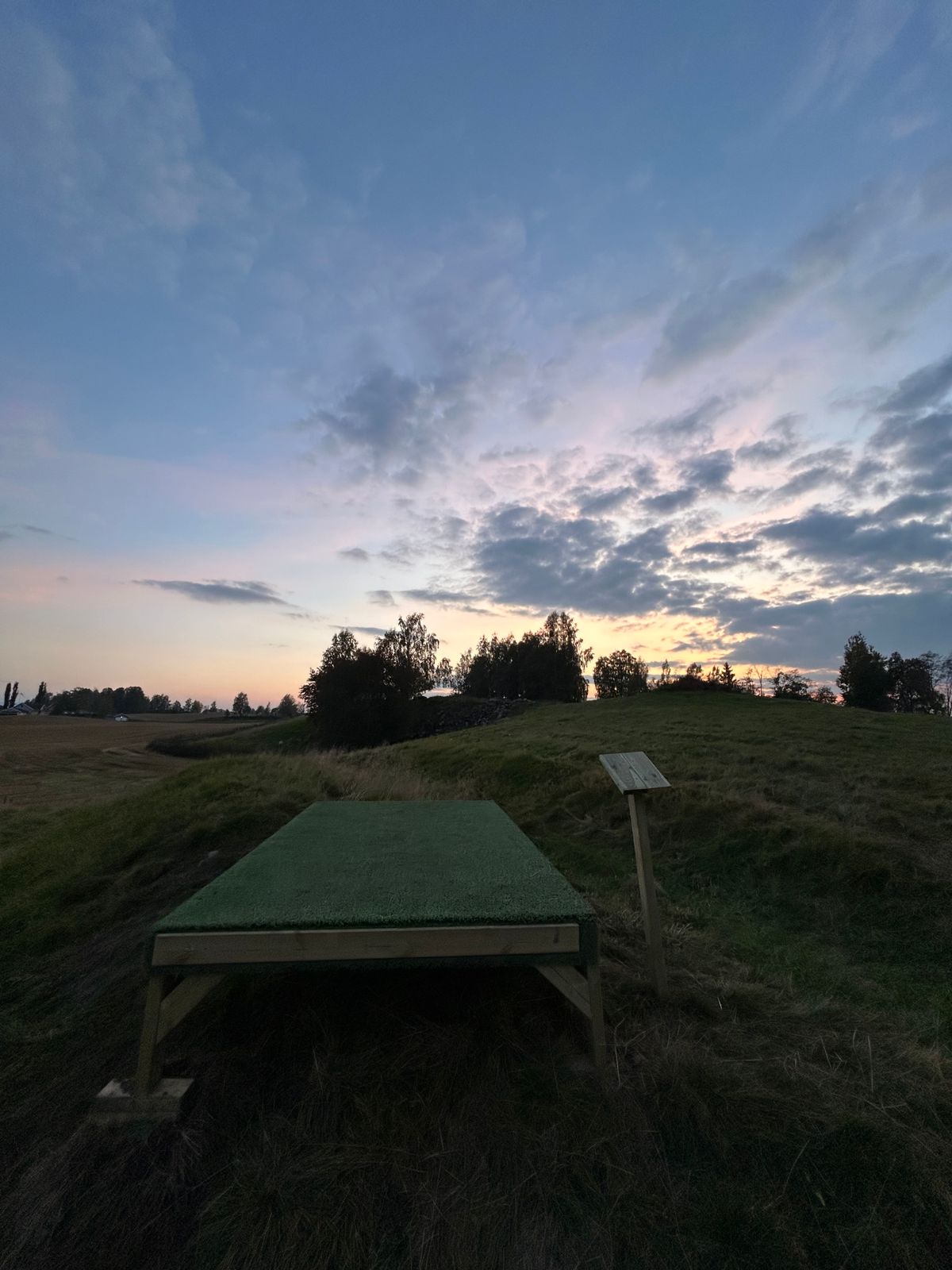 View from the Teepad on hole 12.
