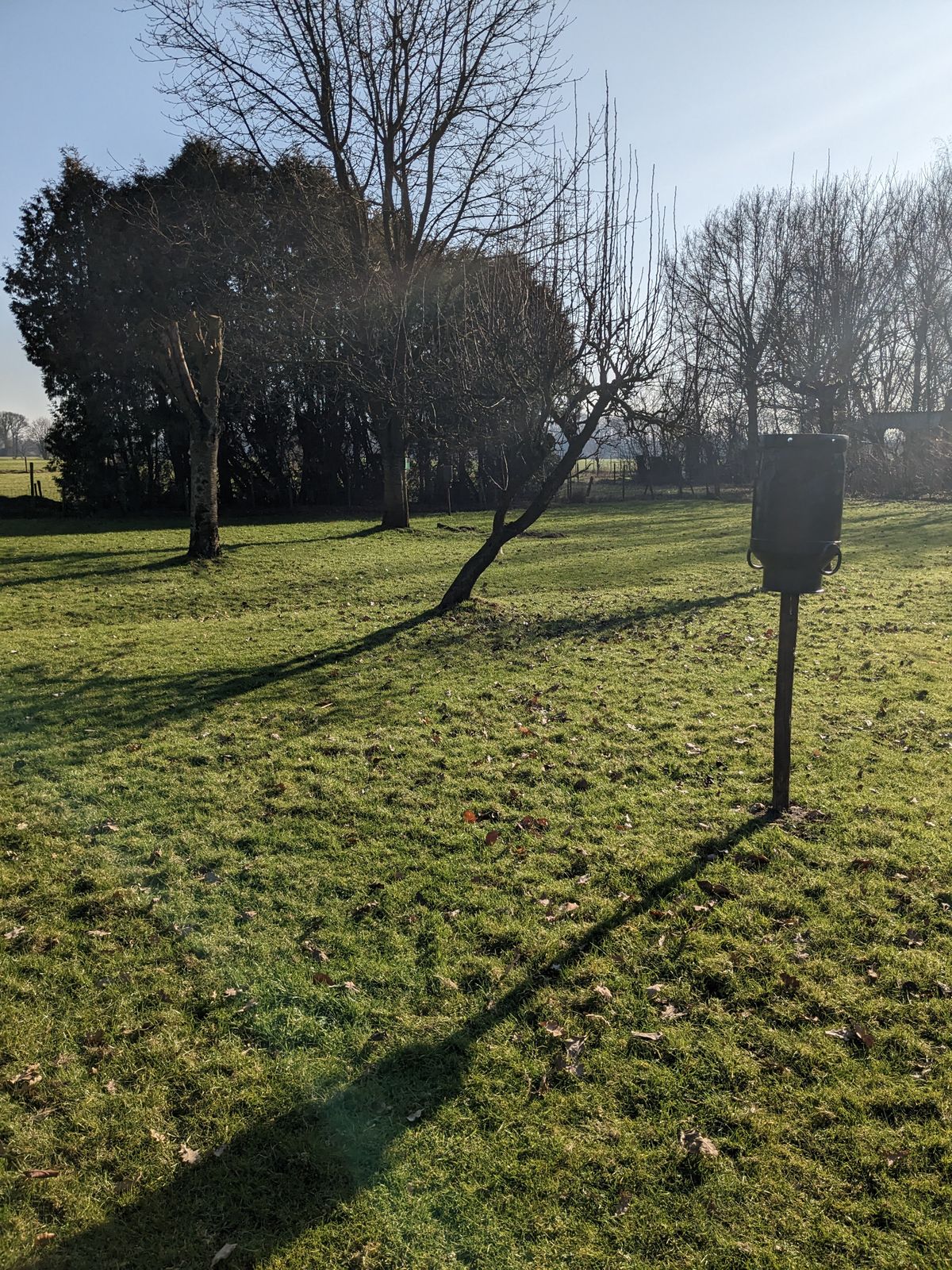 Hole 7 target