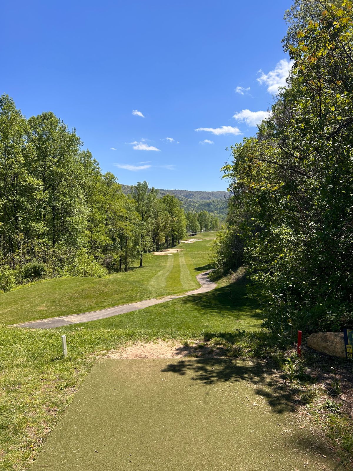 Hole 17 tee