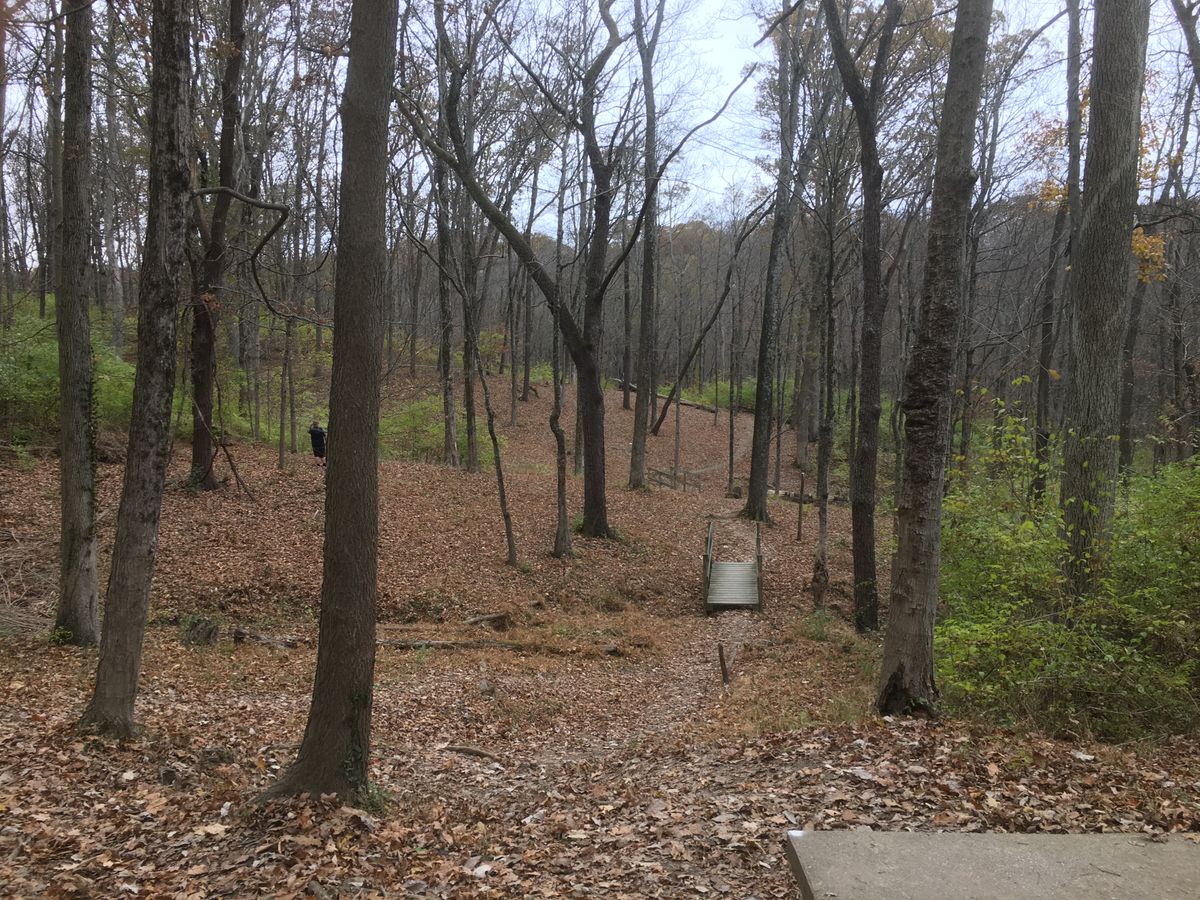 Hole #A from the tee.