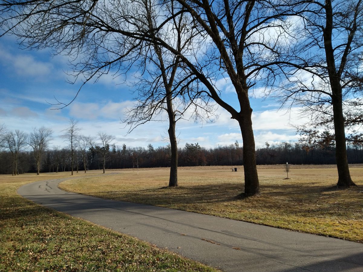 Hole 6 from the path