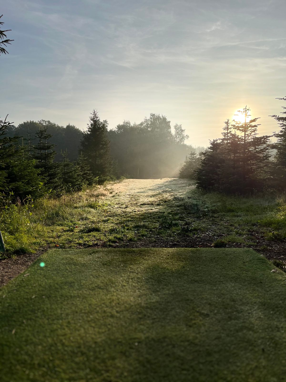 View of hole 1’s fairway from Gul tee