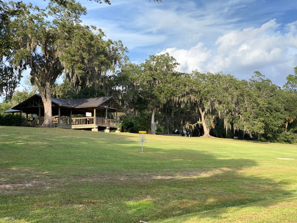 Hole 1 basket