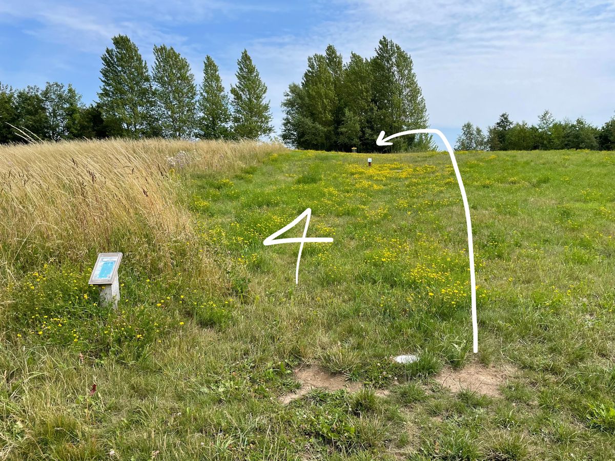 The course as it looks in 2023: Hole 4