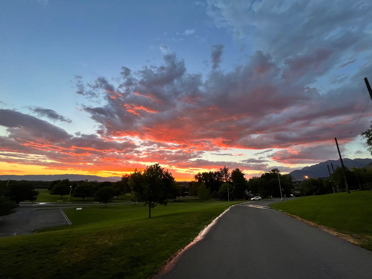 Sunset from Hole 12