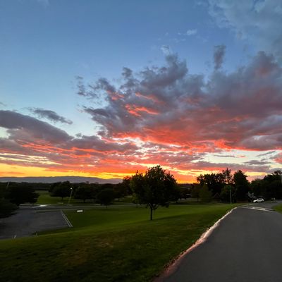 Sunset from Hole 12