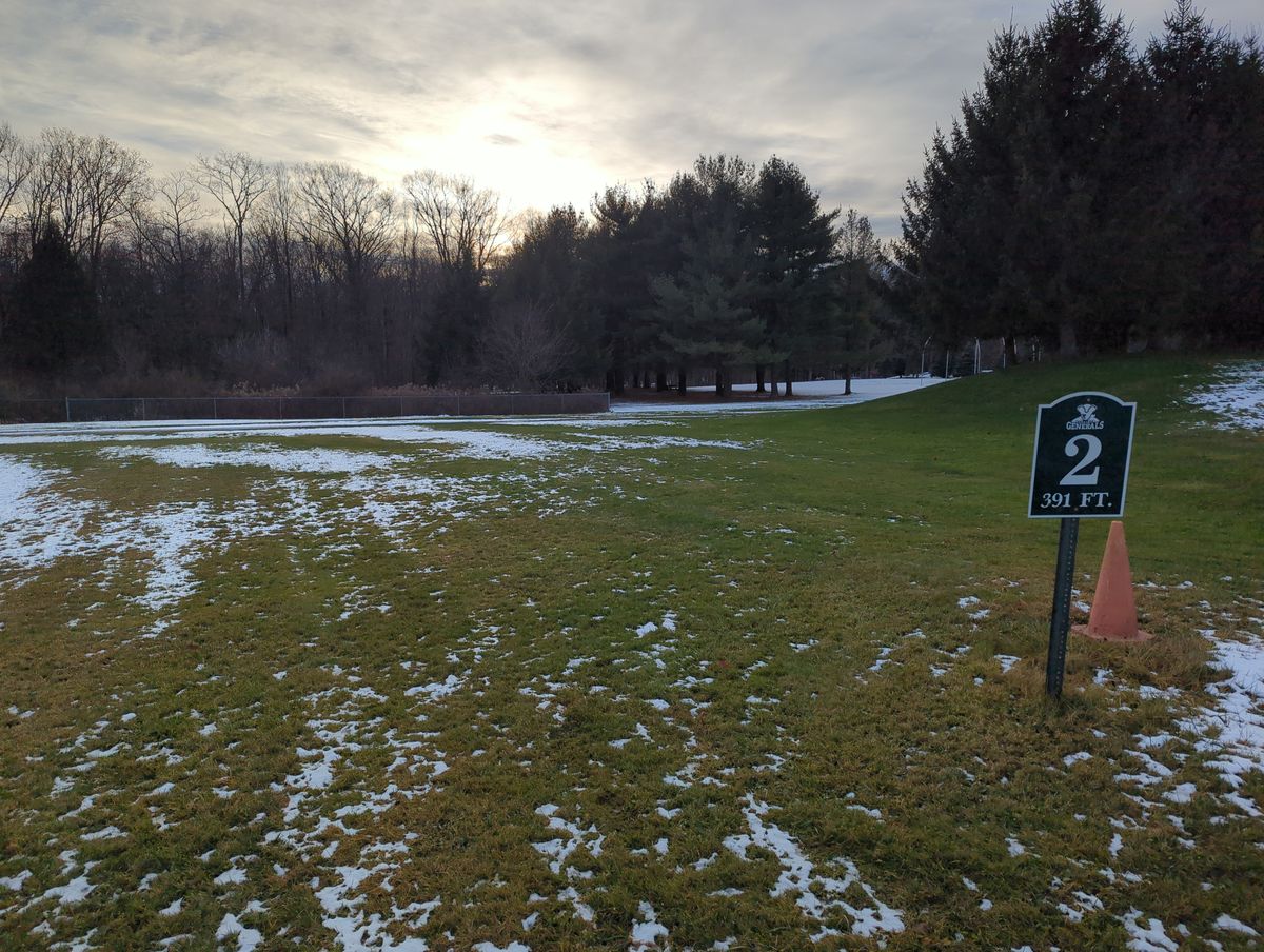 Tee box hole 1