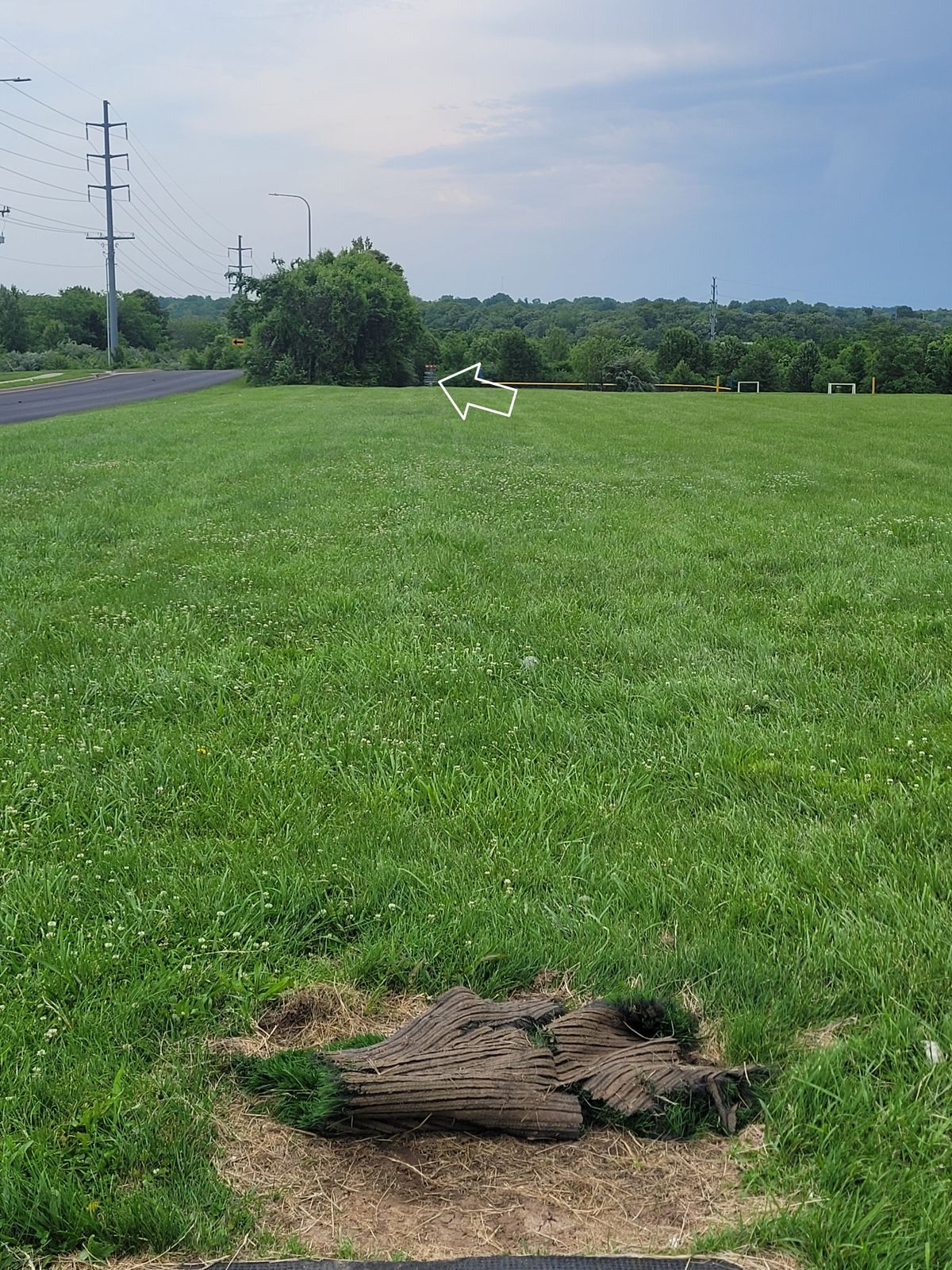 Hole 8 tee