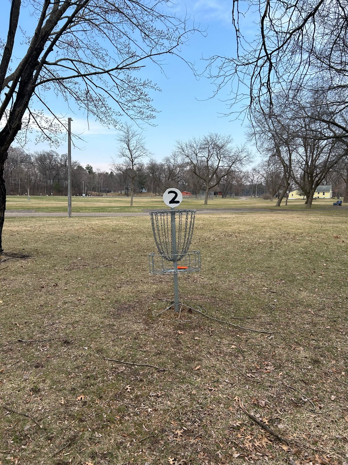 Hole 2 basket