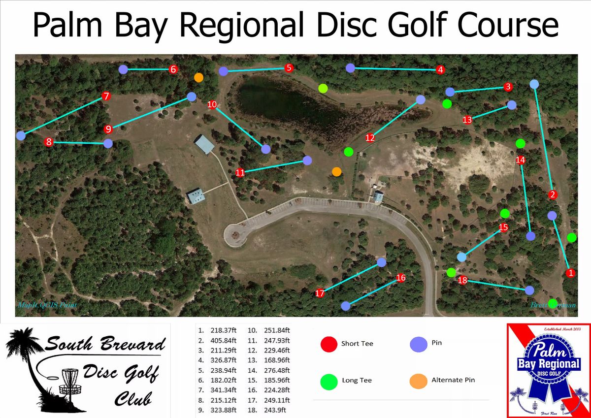 Course map as of 2020