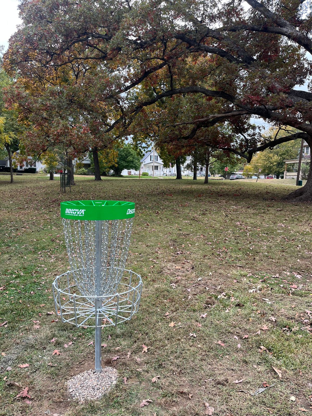 Hole #5 looking back towards tee pad