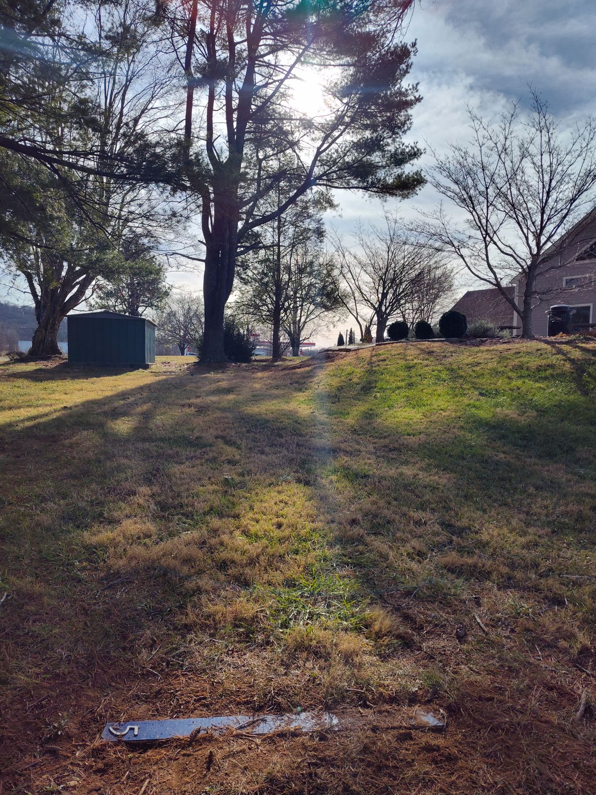 #5 basket from tee pad