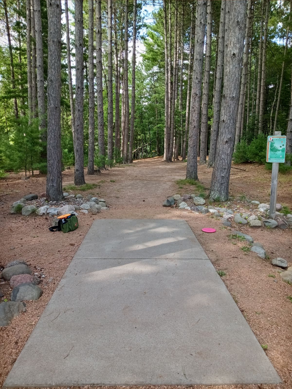Hole 8, par 3, 153ft