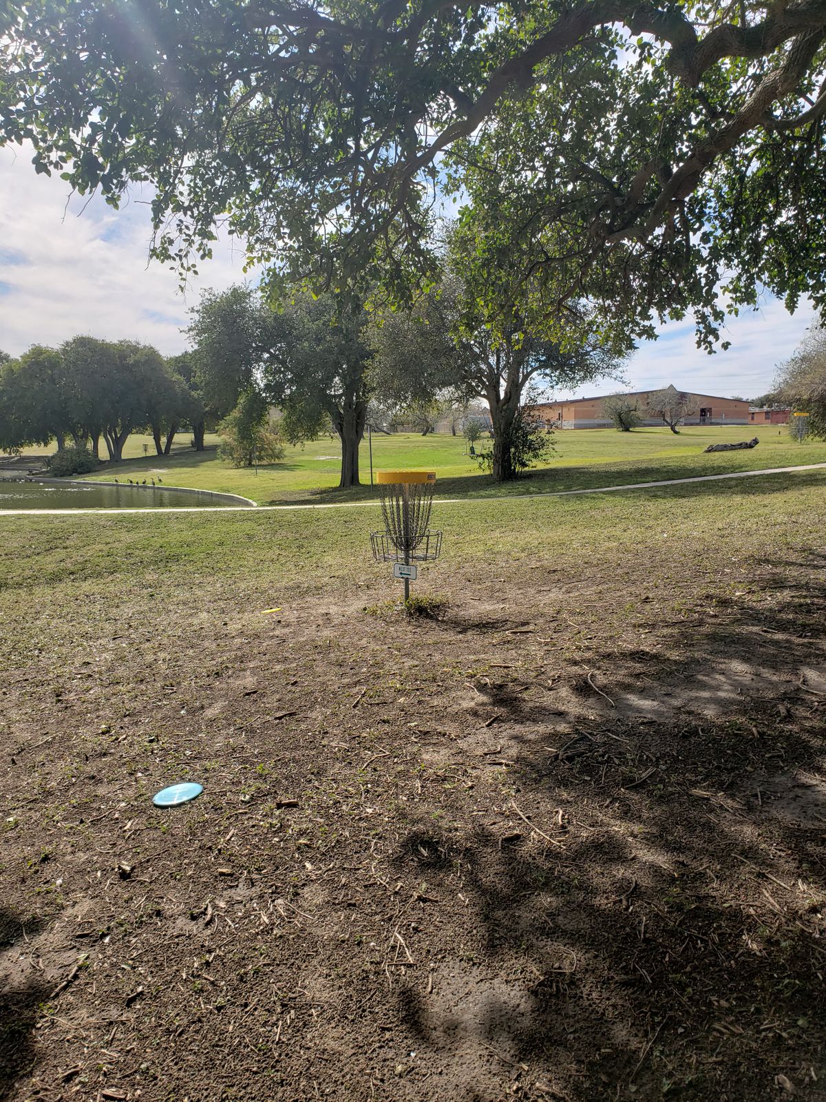 Hole 18 Basket