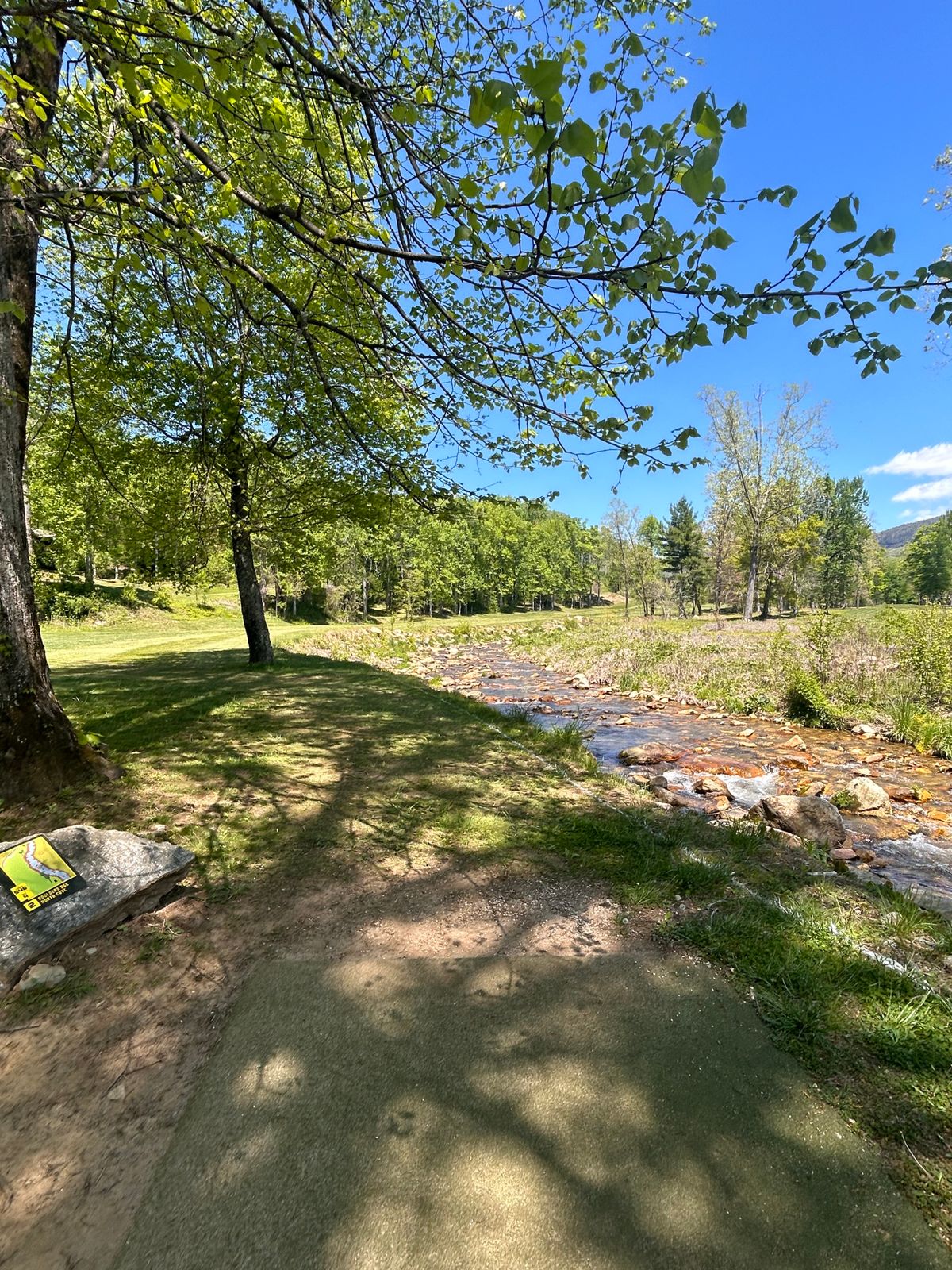 Hole 2 tee