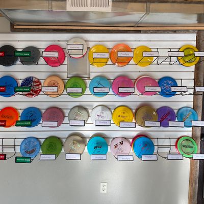 Poor selection of discs.