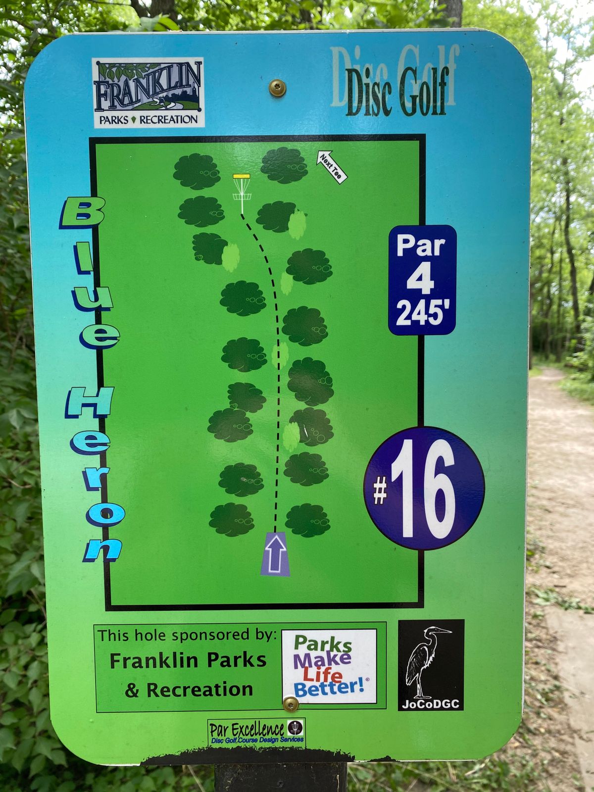 Hole 16 (Sign)