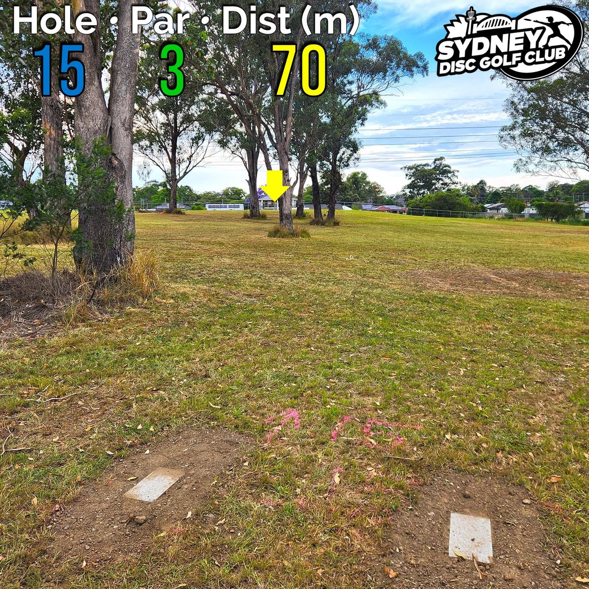 Hole 15 - Par 3 - 70 m