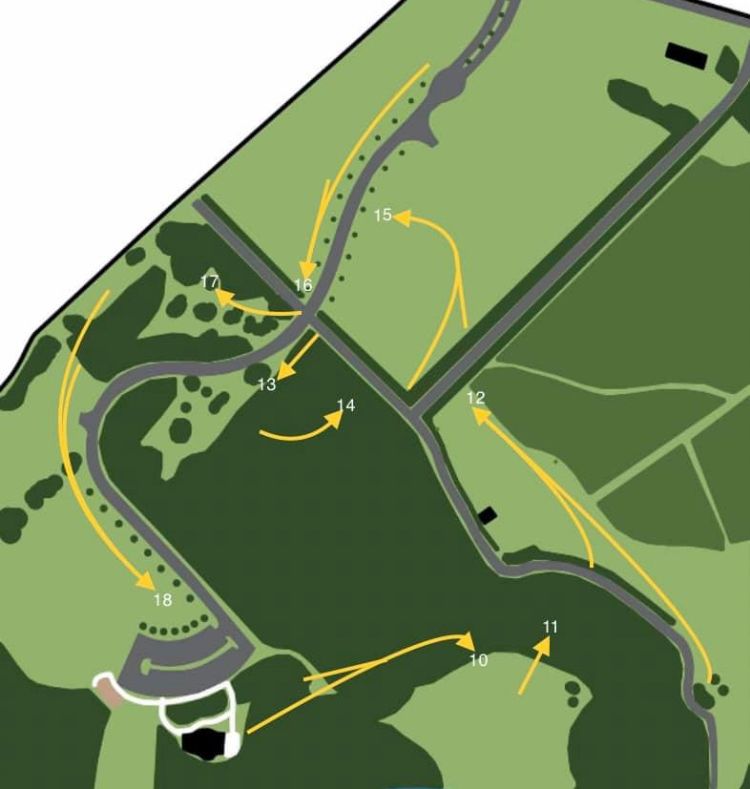 Back 9 map*