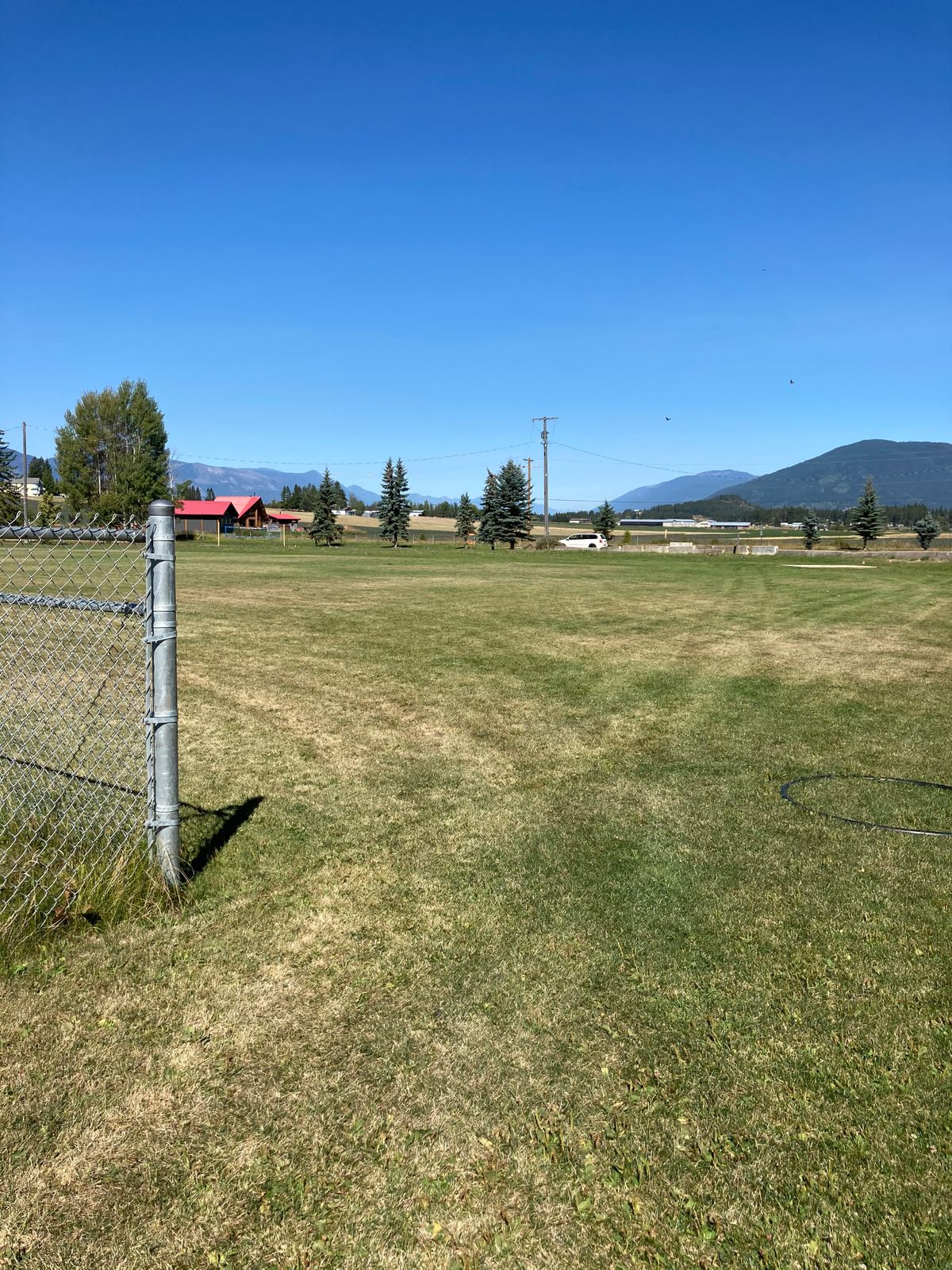 Hole 8 fairway