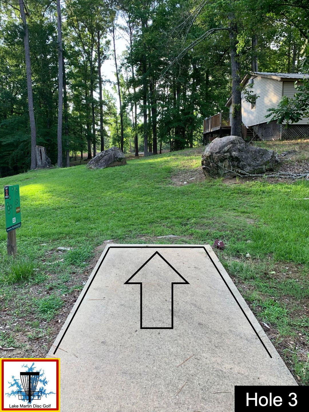 8 hole course hole 2
