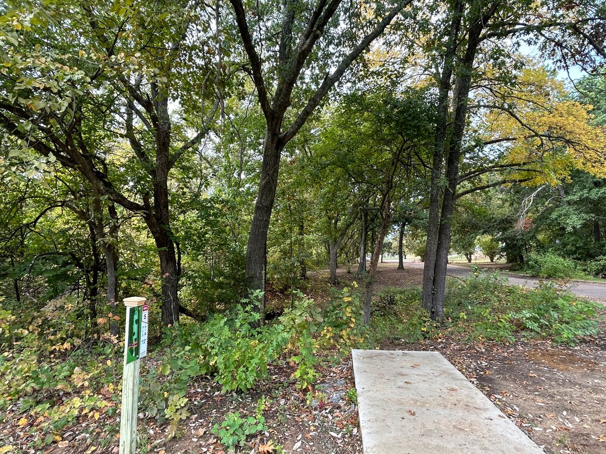 Hole 5 tee