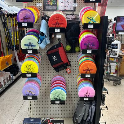 End cap of discs.  More around the corner coming in the near future
