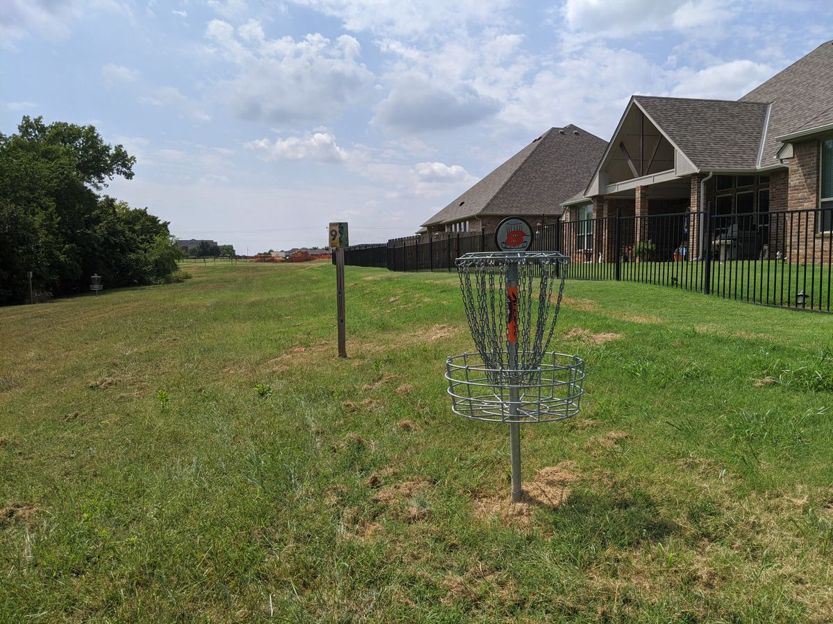 Hole 8 basket