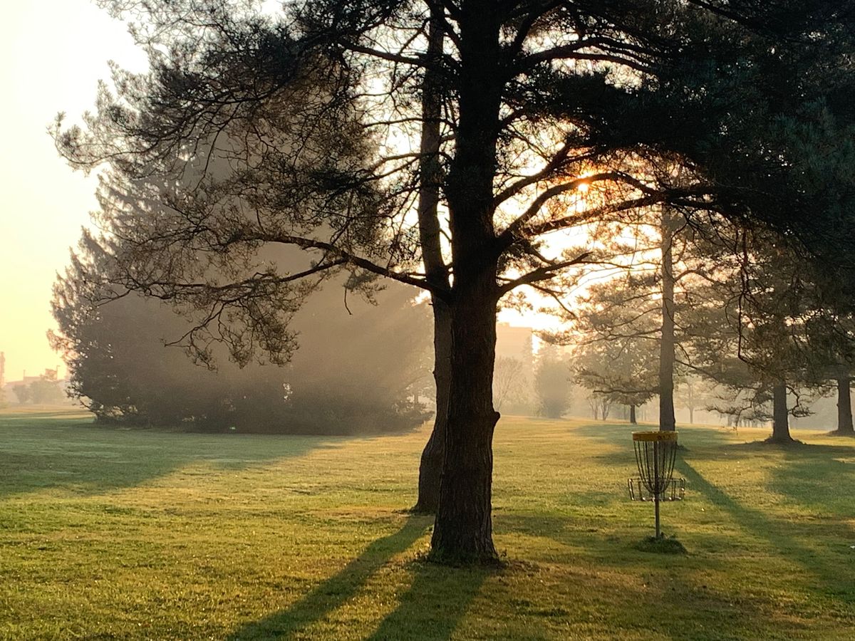 Beautiful morning on the course!