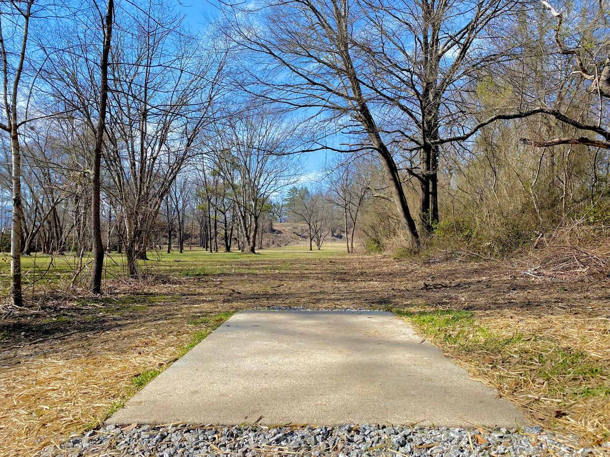 Hole 11’s white tee