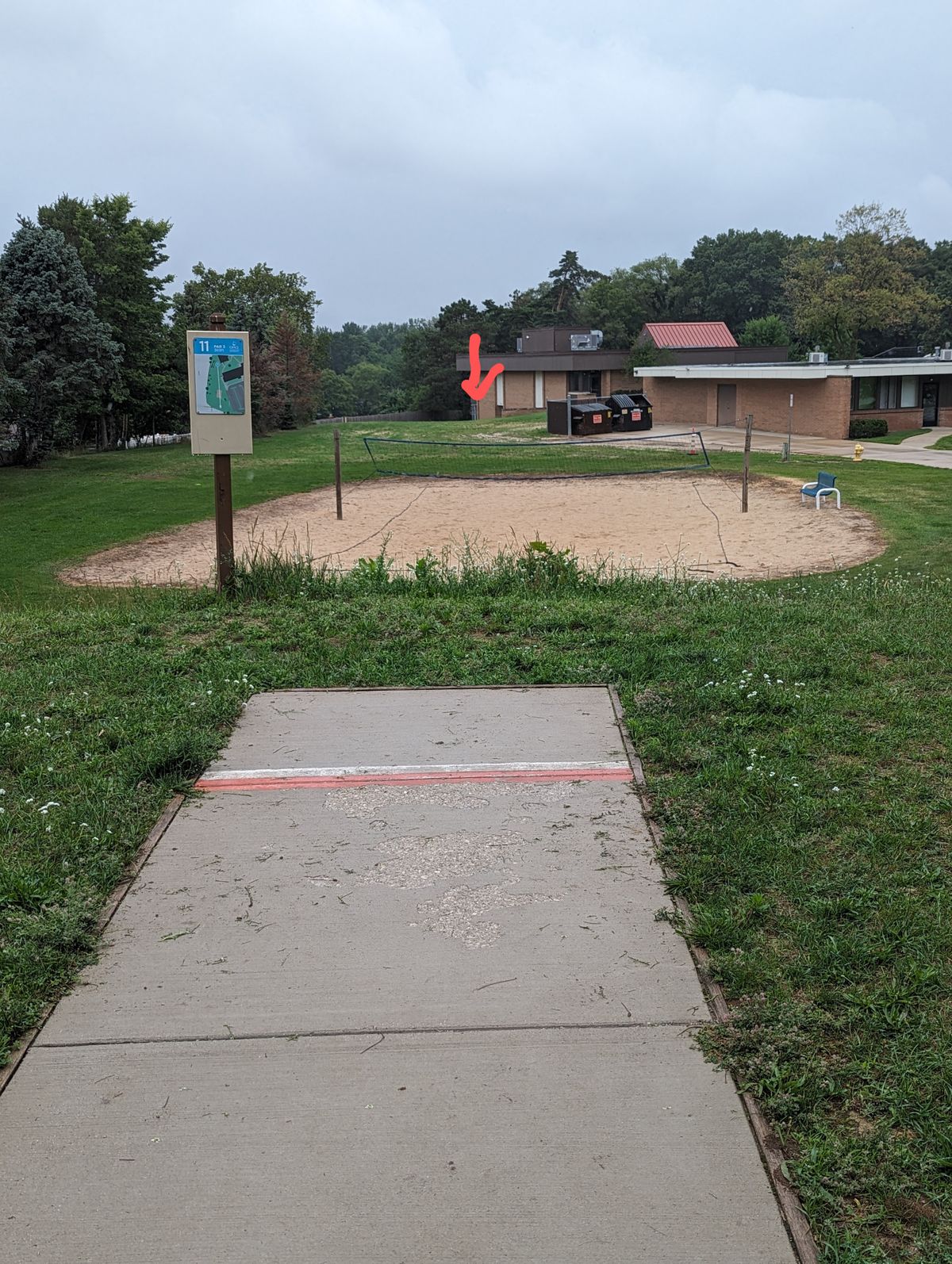 Hole 11 Tee Pad