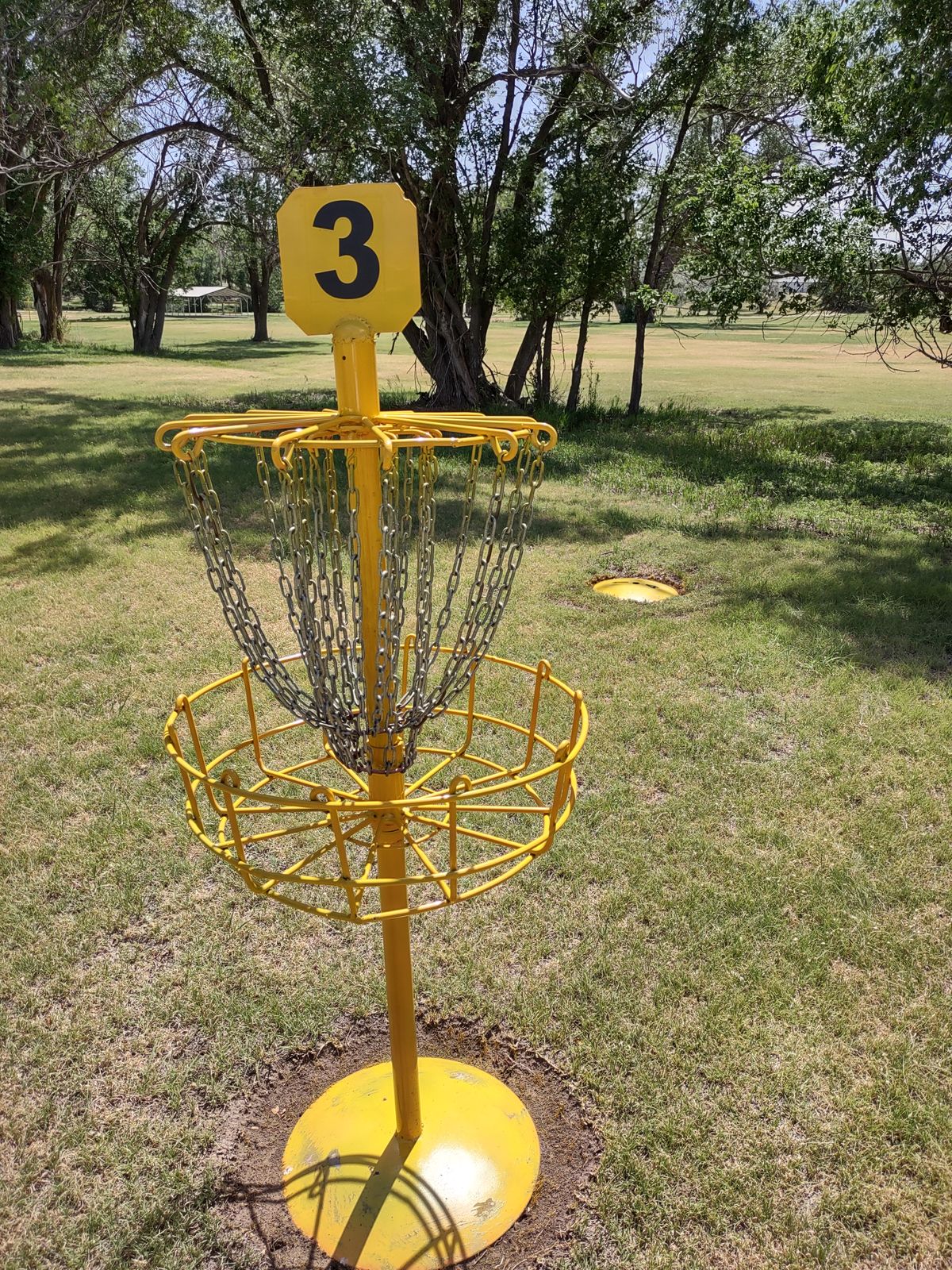 #3 hole and #4 tee to the right.