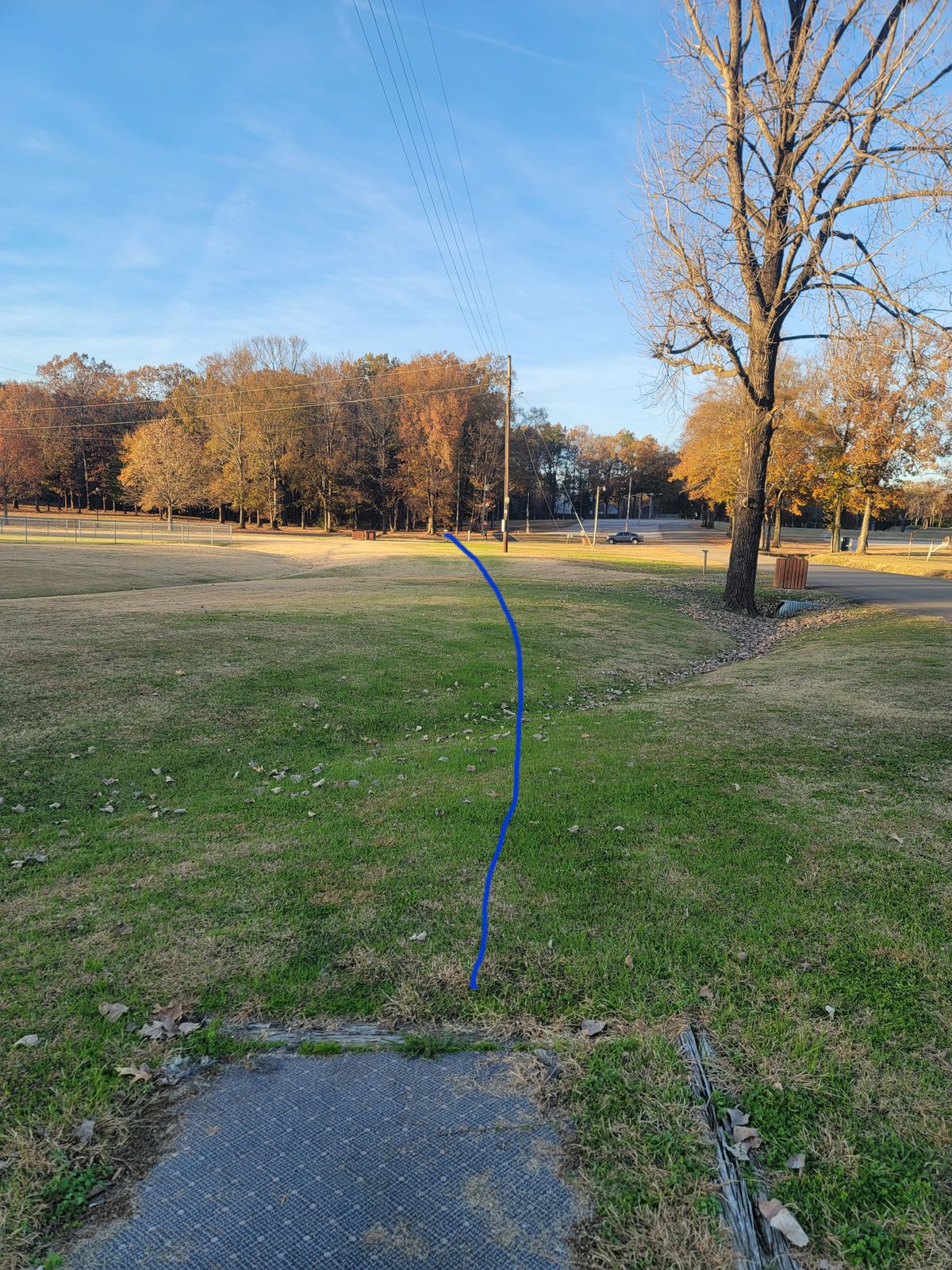 Hole 1
Long pads 364