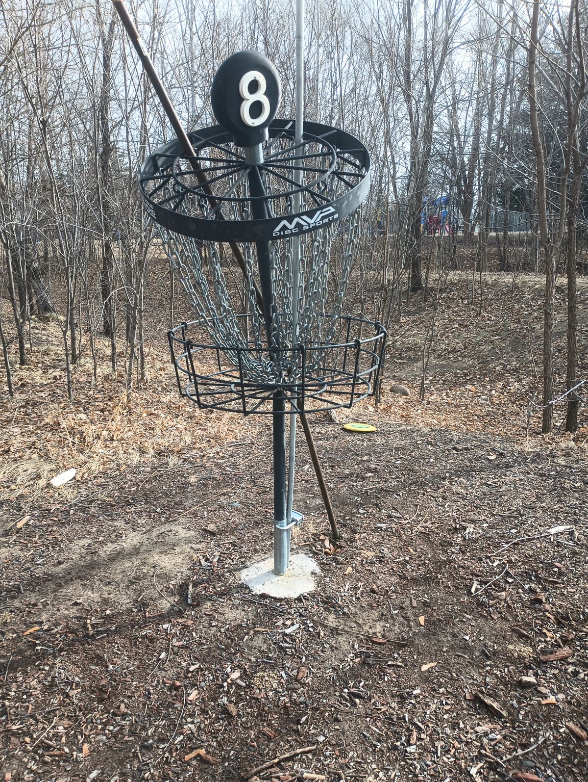 Hole eight basket