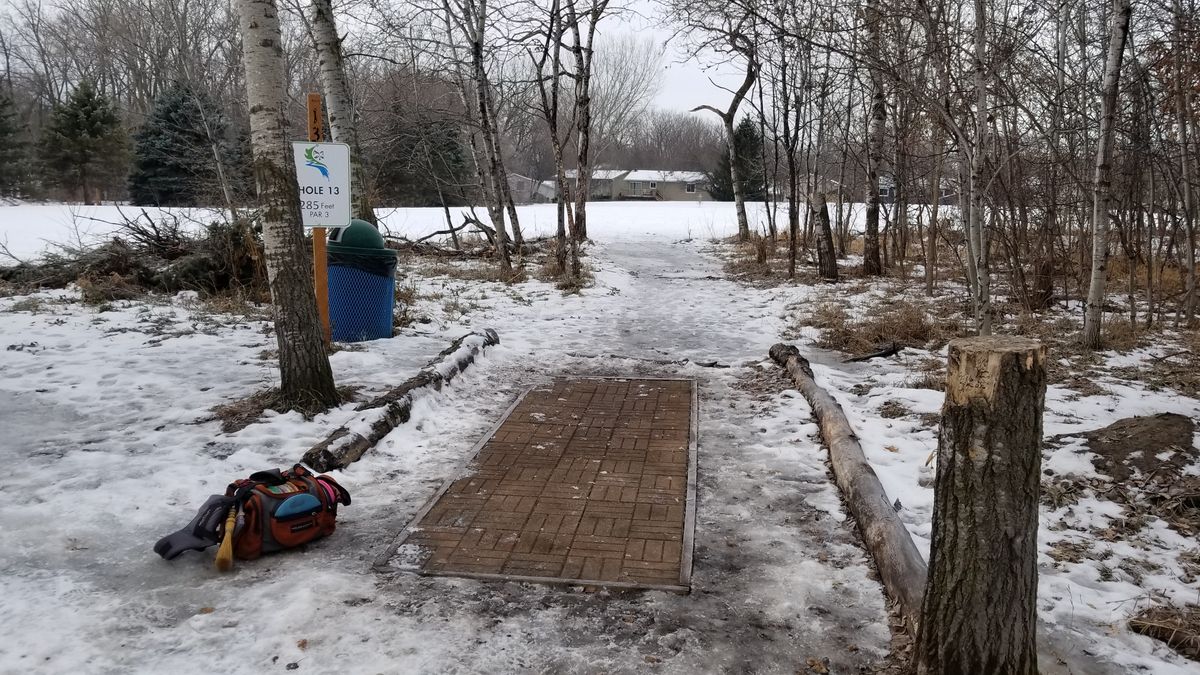 Hole 13 winter 2018-19