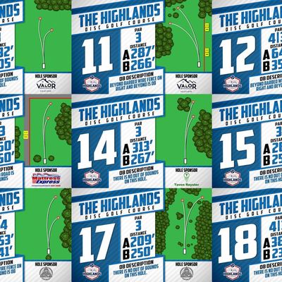 The Highlands at J. Travis Price Park - Teepad Signs