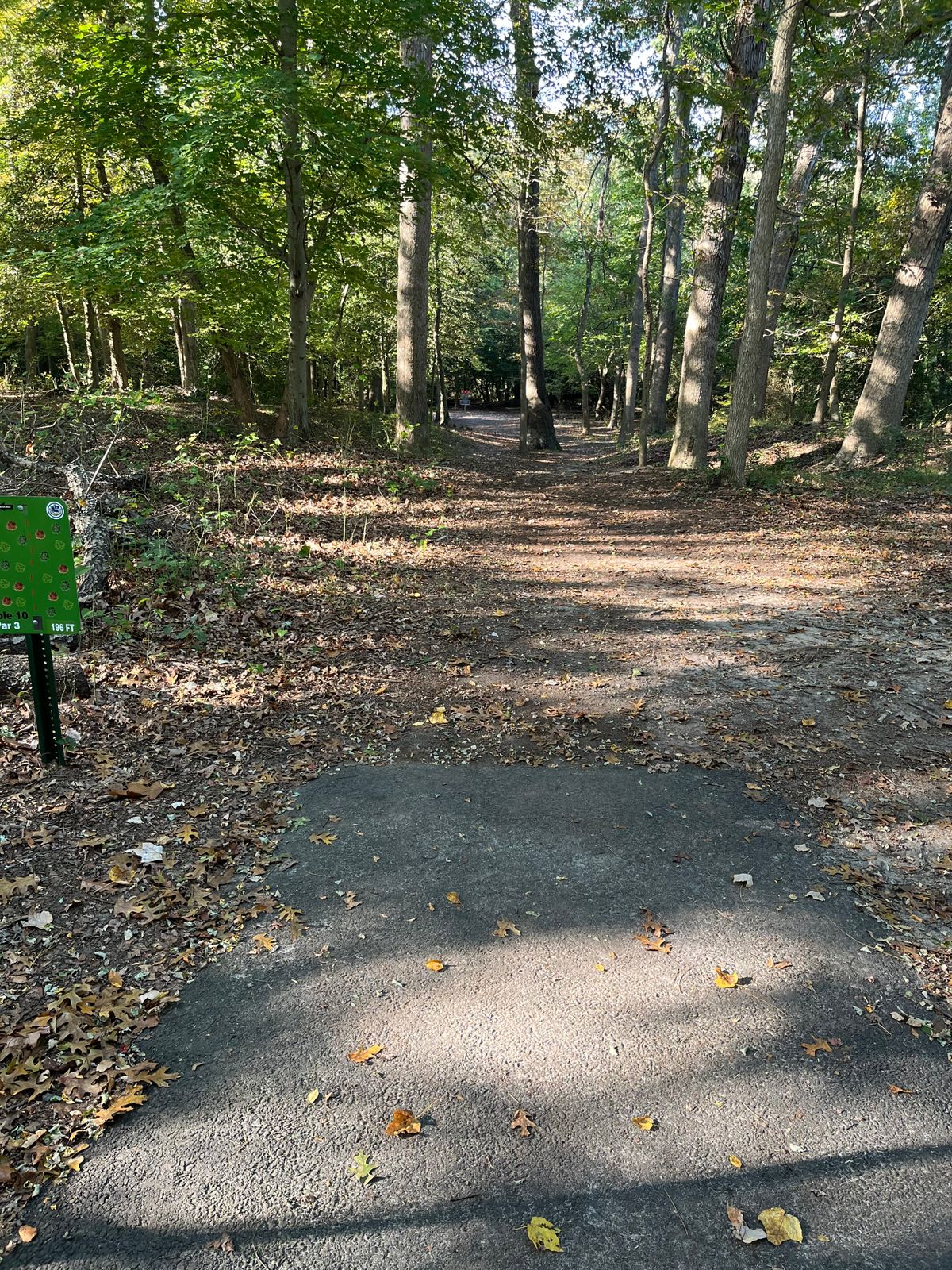 Hole 10 tee