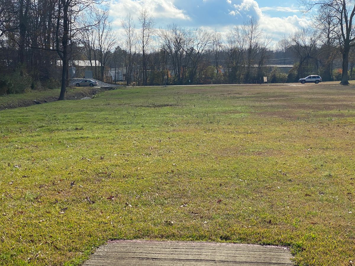 Hole 6 short pad