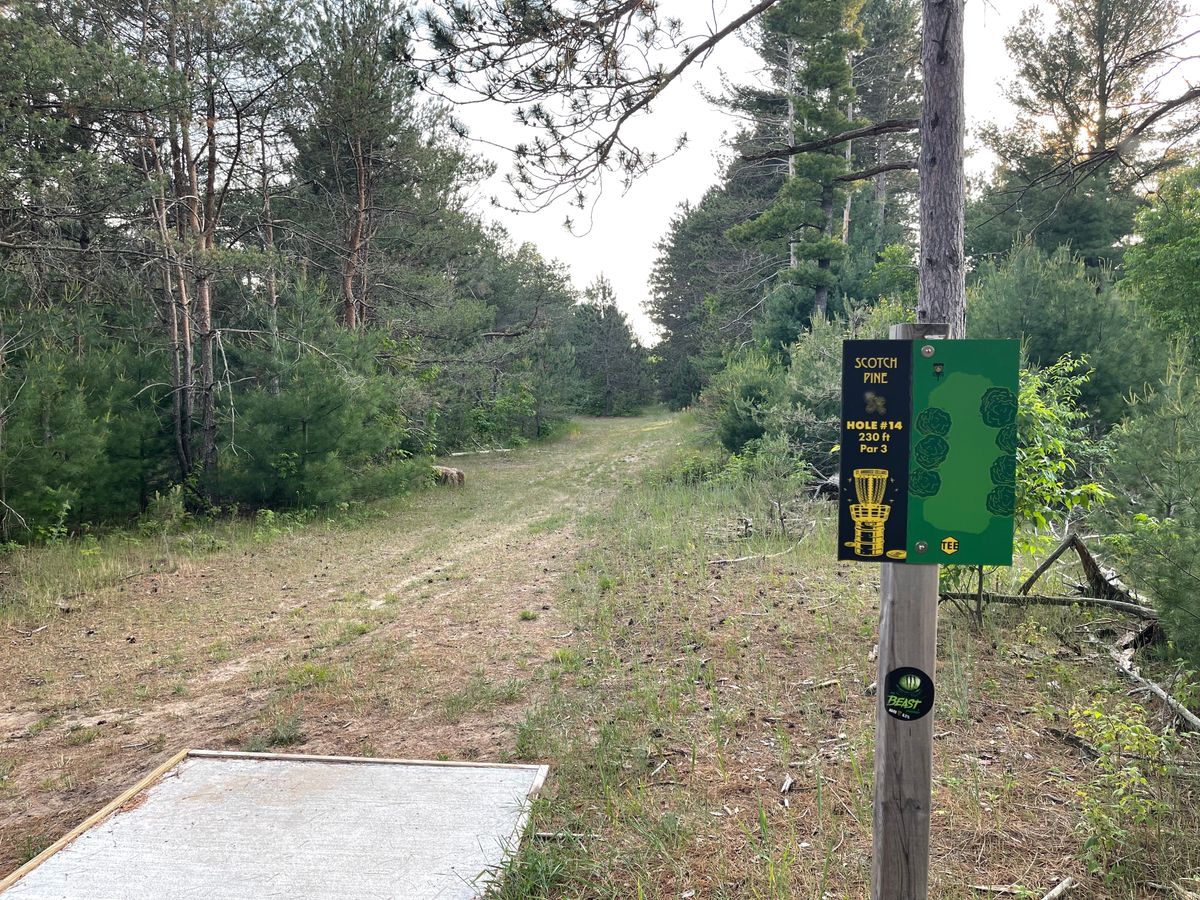 No 14. Fairway and new sign 2023